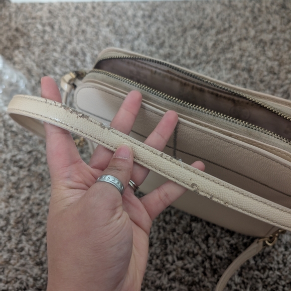 Tory Burch Cream Crossbody Bag - Picture 11 of 16